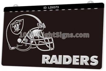 LD0373 Oakland Raiders AFC NFL Helmet Sports