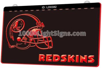LD0382 Washington Redskins NFC NFL Helmet Sports