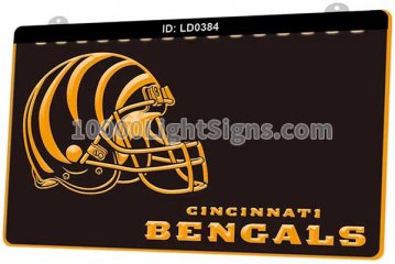 LD0384 Cincinnati Bengals AFC NFL Helmet Sports