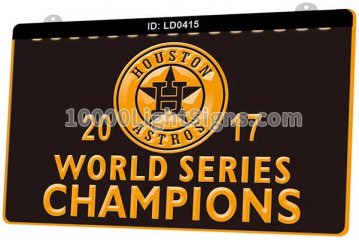 LD0415 Houston Astros 2017 World Series Champions NL MLB Sports