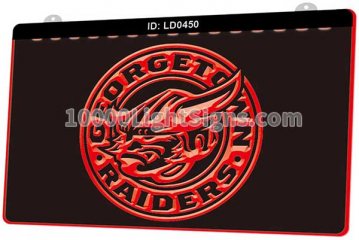 LD0450 Georgetown Raiders Ice Hockey Team Sports