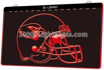 LD0451 Arizona Cardinals NFC NFL Helmet Sports
