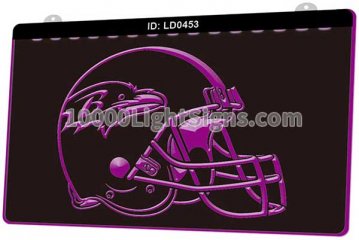 LD0453 Baltimore Ravens AFC NFL Helmet Sports