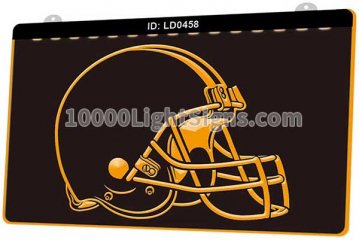 LD0458 Cleveland Browns AFC NFL Helmet Sports