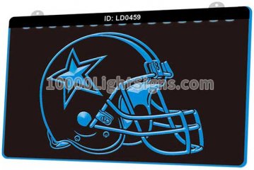 LD0459 Dallas Cowboys NFC NFL Helmet Sports