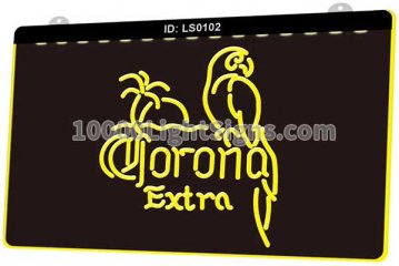 LS0102 Corona Extra Parrot Beer