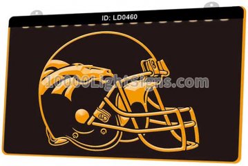 LD0460 Denver Broncos AFC NFL Helmet Sports