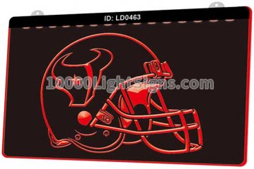 LD0463 Houston Texans AFC NFL Helmet Sports