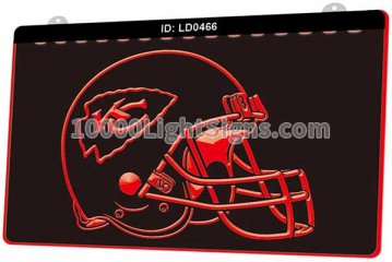 LD0466 Kansas City Chiefs AFC NFL Helmet Sports