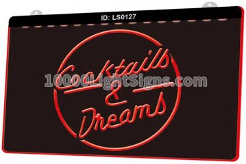 LS0127 Cocktails & Dreams Bar Beer Wine Pub