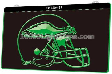 LD0483 Philadelphia Eagles NFC NFL Helmet Sports