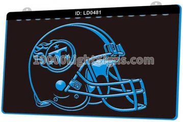 LD0481 Tennessee Titans AFC NFL Helmet Sports