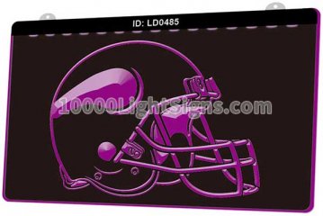 LD0485 Minnesota Vikings NFC NFL Helmet Sports