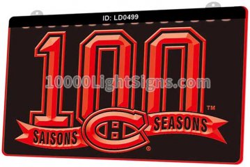 LD0499 100 Saisons Seasons Montreal Canadians MTL NHL Sports
