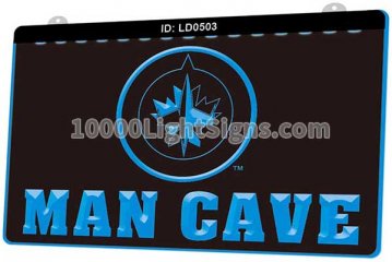 LD0503 Winnipeg Jets WPG NHL Sports Man Cave