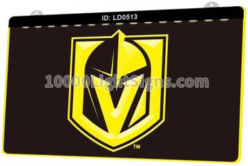 LD0513 Vegas Golden Knights VGK NHL Sports