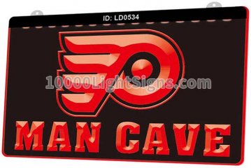 LD0534 Philadelphia Flyers PHI NHL Sports Man Cave