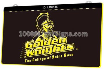LD0515 Vegas Golden Knights The College of Saint Rose VGK NHL Sports