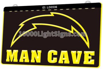 LD0536 San Diego Chargers AFC NFL Sports Man Cave