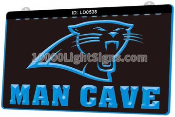 LD0538 Carolina Panthers NFC NFL Sports Man Cave