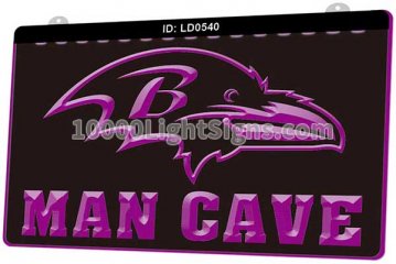 LD0540 Baltimore Ravens AFC NFL Sports Man Cave