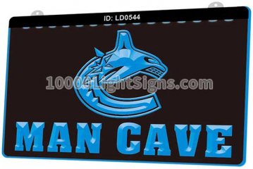 LD0544 Vancouver Canucks VAN NHL Sports Man Cave