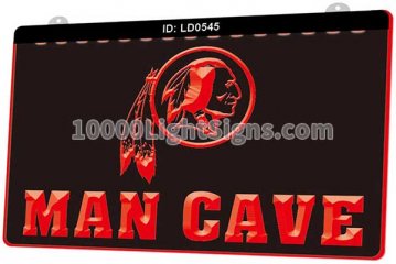 LD0545 Washington Capitals WSH NHL Sports Man Cave