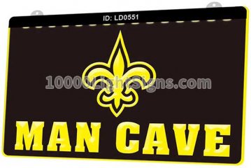 LD0551 New Orleans Saints NFC NFL Sports Man Cave