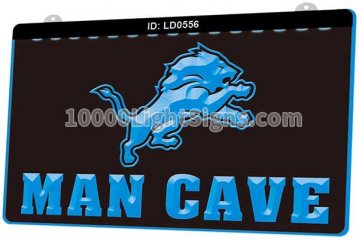 LD0556 Detroit Lions NFC NFL Sports Man Cave
