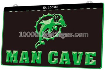 LD0568 Miami Dolphins AFC NFL Sports Man Cave