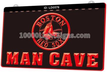 LD0576 Boston Red Sox AL MLB Sports Man Cave