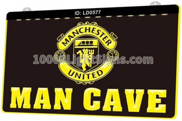 LD0577 Manchester United Football Sports Man Cave