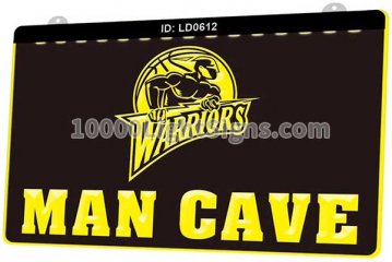 LD0612 Golden State Warriors GSW NBA Sports Man Cave