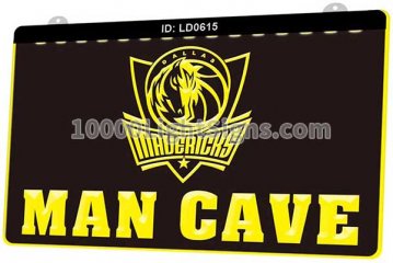 LD0615 Dallas Mavericks DAL NBA Sports Man Cave