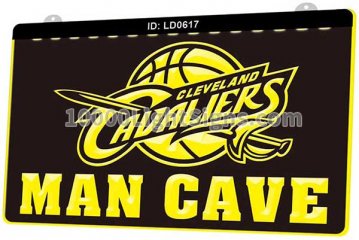 LD0617 Cleveland Cavaliers CLE NBA Sports Man Cave