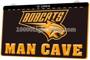 LD0618 Charlotte Bobcats Sports Man Cave