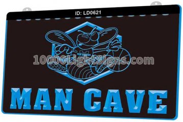 LD0621 New Orleans Hornets Baskball Man Cave