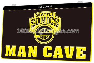 LD0633 Seattle Sonics Sports Man Cave
