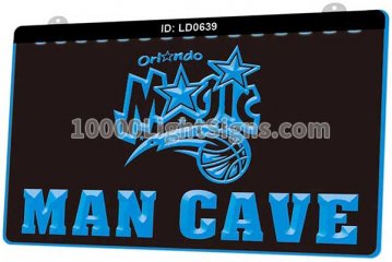 LD0639 Orlando Magic ORL NBA Sports Bar Man Cave
