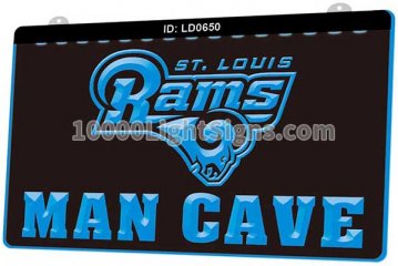 LD0650 Los Angeles Rams NFC NFL Sports Man Cave