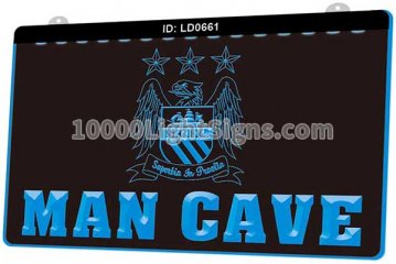 LD0661 Manchester City Football Club Man Cave