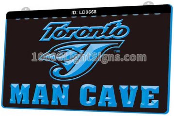 LD0668 Toronto Blue Jays AL MLB Sports Man Cave