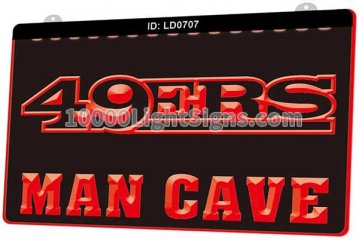LD0707 San Francisco 49ers NFC NFL Sports Man Cave