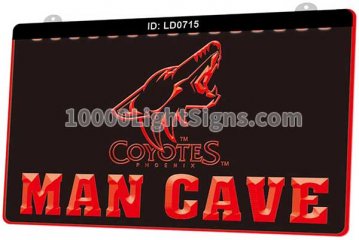 LD0715 Arizona Coyotes ARI NHL Sports Man Cave