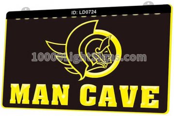 LD0724 Ottawa Senators OTT NHL Sports Man Cave
