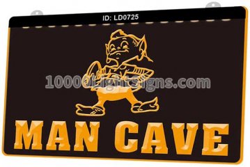 LD0725 Cleveland Browns AFC NFL Sports Man Cave
