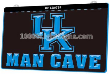 LD0735 UK Kentucky Wildcats University Man Cave