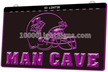LD0738 New orleans Voodoo Football Helmet Man Cave
