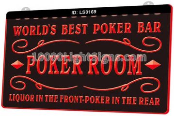LS0169 Best Poker Room Liquor Bar Beer