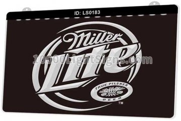 LS0183 Miller Lite Beer Bar